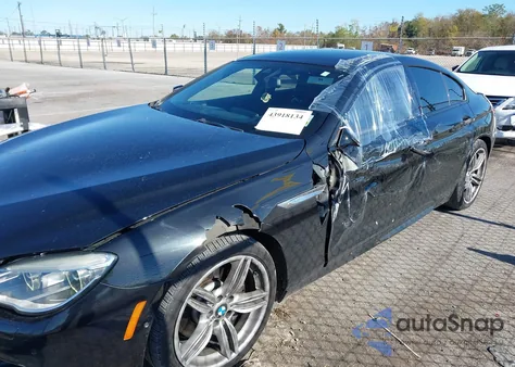 2017 BMW 640I Gran Coupe xDrive from USA, damaged, VIN WBA6D2C50HGT73010